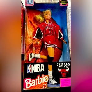 BARBIE 2 doll wnba set new in original unopened boxes